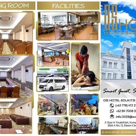 Batam Os Hotel Edukits Fka Venesia Hotel מראה חיצוני תמונה