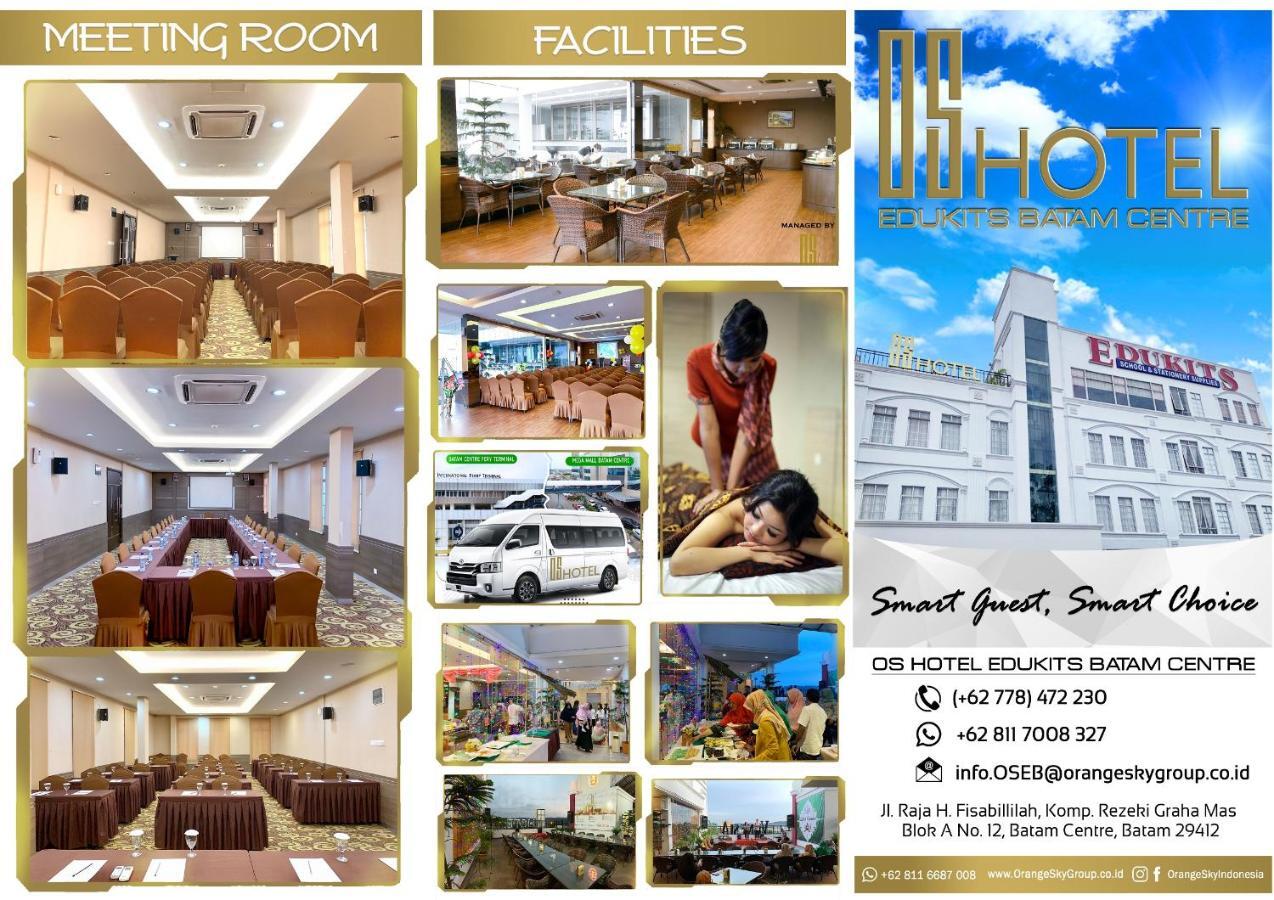 Batam Os Hotel Edukits Fka Venesia Hotel מראה חיצוני תמונה